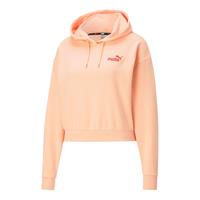 Puma Essential Embroidered Cropped Hoody Damen