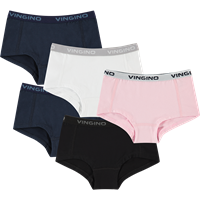 Short Under pants Girls 5-Pack Multicolor