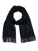 ombrefashion Heren sjaal stijlvol online kopen | Italian-Style.nl | streep patroon | Zwart