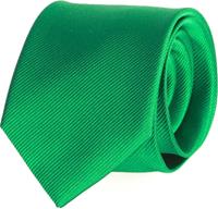 Suitable Stropdas Zijde Smaragd Groen Uni F68