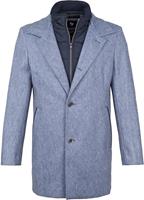 Suitable Geke Coat Streep Blauw