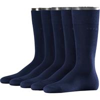 Esprit 5er Pack Uni Socks 5-pack Socken dunkelblau Herren 