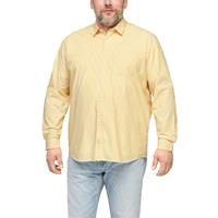 S.Oliver Regular Fit: Stretchhemd Langarmhemden gelb Herren 