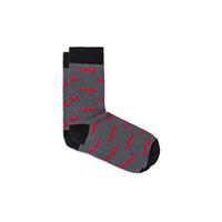 Ombre Fashion Barbiano - heren - sokken - Happy socks - Grijs, 