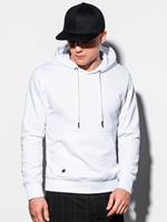 Ombre Fashion Heren hoodie effen | Basic | klassiek | Mode Italia | Wit, 