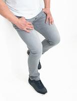 Indigo Denim Heren jeans | Indigo | spijkerbroek | full stretch | NOS | grijs, 