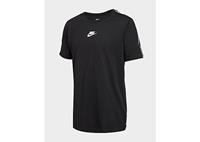 Nike T-Shirt Kinder Sportswear Repeat, schwarz / weiß