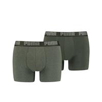 Puma Boxershorts 2-pack Green Melange-L