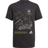 Adidas T-Shirt TECH BOS für Jungen schwarz Junge 