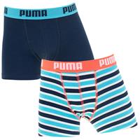 Puma Kinder Boxershorts Doppelpack blau/rot Junge 
