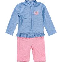 Playshoes Baby Badeanzug KREBS 1 ARM pink/blau Mädchen 