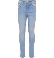 KIDS ONLY skinny jeans KONROYAL met biologisch katoen light denim Blauw Meisjes Katoen (biologisch) - 