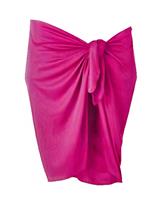 Beco rok pareo dames 165 x 56 cm polyester roze