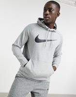 Nike Männer Hoody Dri-Fit Swoosh in grau