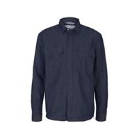 Tom Tailor Denim Blusen & Shirts Jeanshemd Langarmhemden blau Herren 