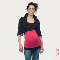 Op en Top Zwanger Zwangerschaps Buikband Luxe Roze
