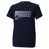Puma T-Shirt ACTIVE GRAPHIC für Jungen blau Junge 