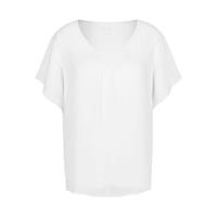 Via Appia Unifarben Hemden Langarmblusen weiß Damen 