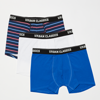 urbanclassics Urban Classics Männer Boxershorts 3-Pack in blau