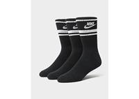 Nike Socken NSW Crew Essential 3er-Pack - Schwarz/Weiß