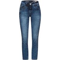 Cecil Jeans "Scarlett, Loose Fit, Middle Waist, für Damen, mittelblau