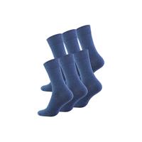 Diabetiker Socken 6 Paar, ohne Gummibund Socken blau Herren 