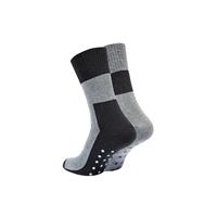 Vincent Creation ABS Socken 4 Paar, Vollplüsch Socken schwarz/grau Herren 