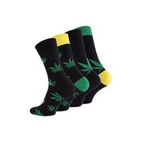 Vincent Creation Cannabis Socken 4 Paar,  Weed Socks 365 High Socken bunt Herren 