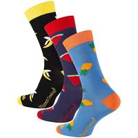 Vincent Creation Früchte Socken 3 Paar - One Size Socken bunt Herren 