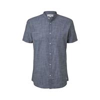 Tom Tailor Denim Blusen & Shirts strukturiertes Hemd Langarmhemden denim Herren 