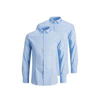 Jack & jones hemd Langarmhemden hellblau Herren 