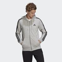 Adidas Hoodie 3-Stripes Essentials - Grijs/Zwart