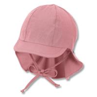 Sterntaler Peaked cap met nekbescherming licht paars
