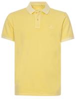 Gant Sunfaded Polo Shirt Gelb - GrÃ¶ÃŸe L