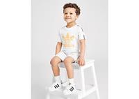 adidas Originals Tape T-shirt/Shorts Set Baby's - Only at JD, Wit