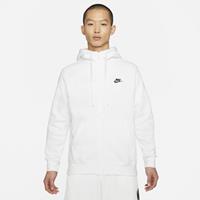 Nike Sportswear Club Fleece Hoodie met rits voor heren - Wit