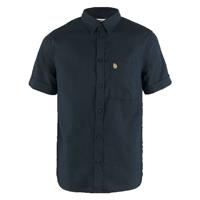 FjÃllrÃven - Ã�vik Travel Shirt S/S - Overhemd, zwart