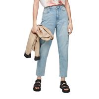 Q/S designed by Relaxed Fit: Mom-Jeans im Used Look Jeanshosen blau Damen 