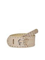 ONLY Studs Taille Riem Dames Beige