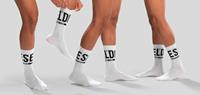 DIESEL Socken Unisex, 3 PAAR, SKM-RAY Threepack Socks, Stretch Rippbündchen, Uni, Weiß