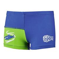 Beco zwemboxer Sealife SPF 50+ polyamide blauw/groen 