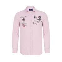 CIPO & BAXX Langarmhemd Langarmhemden pink Herren 