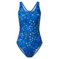 dhb MODA Womens Muscleback Swimsuit - MURANO - Blue