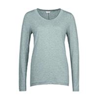 Longsleeve Yoga Langarmshirts grau Damen 