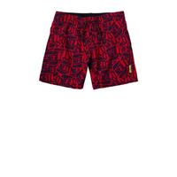 O'Neill Blue zwemshort met all over print rood/donkerblauw