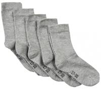 Minymo sokken junior katoen grijs 5 paar
