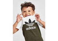 adidas Originals Sliced T-shirt/Shorts Set Baby's - Only at JD, Groen