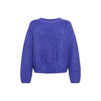 URBAN CLASSICS curvy pullover Pullover blau Damen 