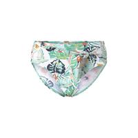 Tom Tailor Bikini Slips met print, white/multicolor