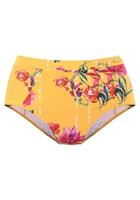 Sunseeker Highwaist-bikinibroekje Modern met een bloemmotief